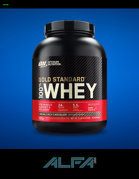 WHEY GOLD STANDARD OPTIMUM NUTRITION.