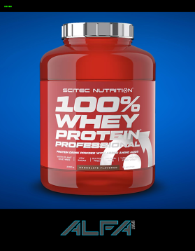 WHEY PROTEIN PROFESSIONAL 2,3 KG SCITEC NUTRITION.