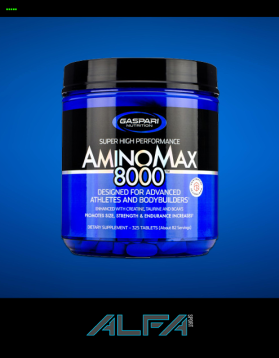 AMINOMAX 8000 325 TAB GASPARI