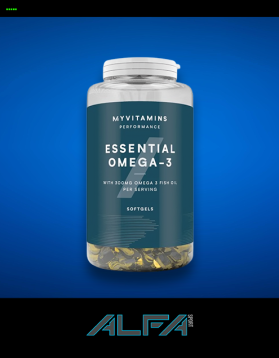 MYPROTEIN ESSENTIAL-OMEGA-3-250-SOFTGELS-