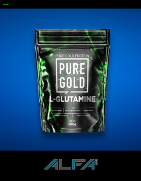 PURE-GOLD PROTEIN GLUTAMINE-500-G